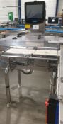 1: Yamato CS106LW-00 Checkweigher complete with Belt conveyor and air reject system