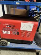 Hawk Mig Welder Mig 150 Pro Series