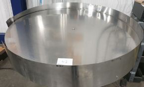 1: Unknown Make Stainless Steel Rotary Accumulation Table Conveyor