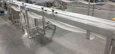 1: Unknown Make Stainless Steel Single Lane Conveyor