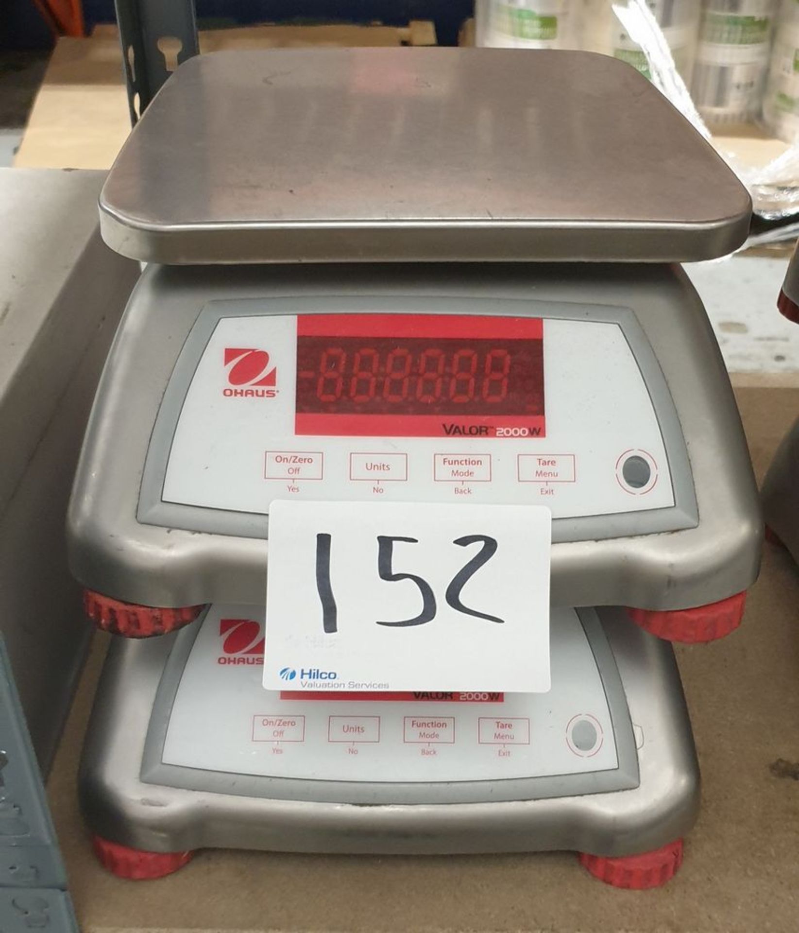 2: Ohaus Valor 2000W Scales