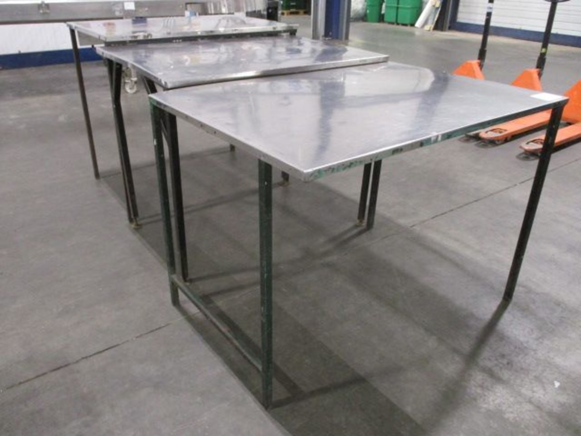 3 : Stainless Steel Prep Tables