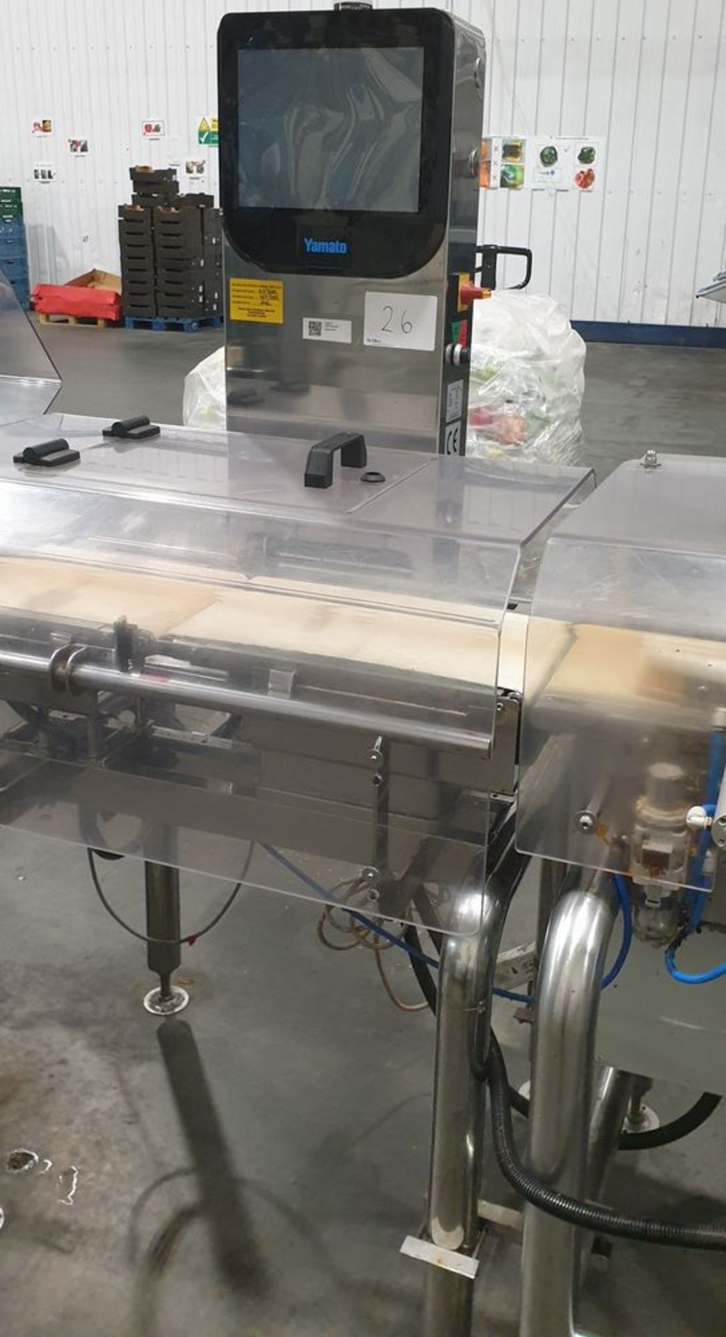 1: Yamato CSL22W-00 Checkweigher complete with Belt conveyor and air reject system - Image 2 of 5