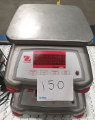 2: Ohaus Valor 2000W Scales