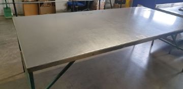 1 : Stainless Steel Prep Table