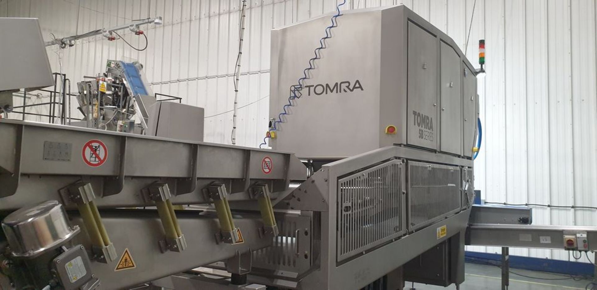 1: Tomra Sorting Solutions 5B Series 800 Sensor Based Sorting Machine complete with touchscreen con