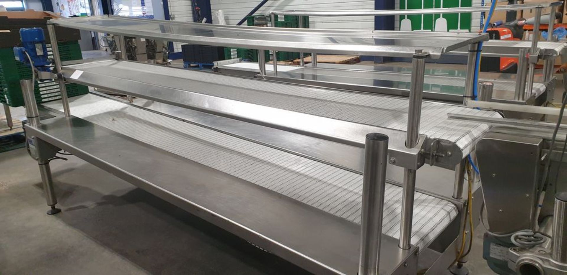 1: BBC Technologies 80052 3-Tier End Conveyor Approx 2.7m x 0.44m - Image 3 of 3