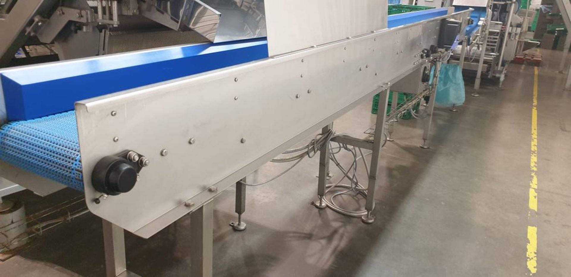 1: General Rubber and Industrial Products Stainless Steel Inspection Conveyors
