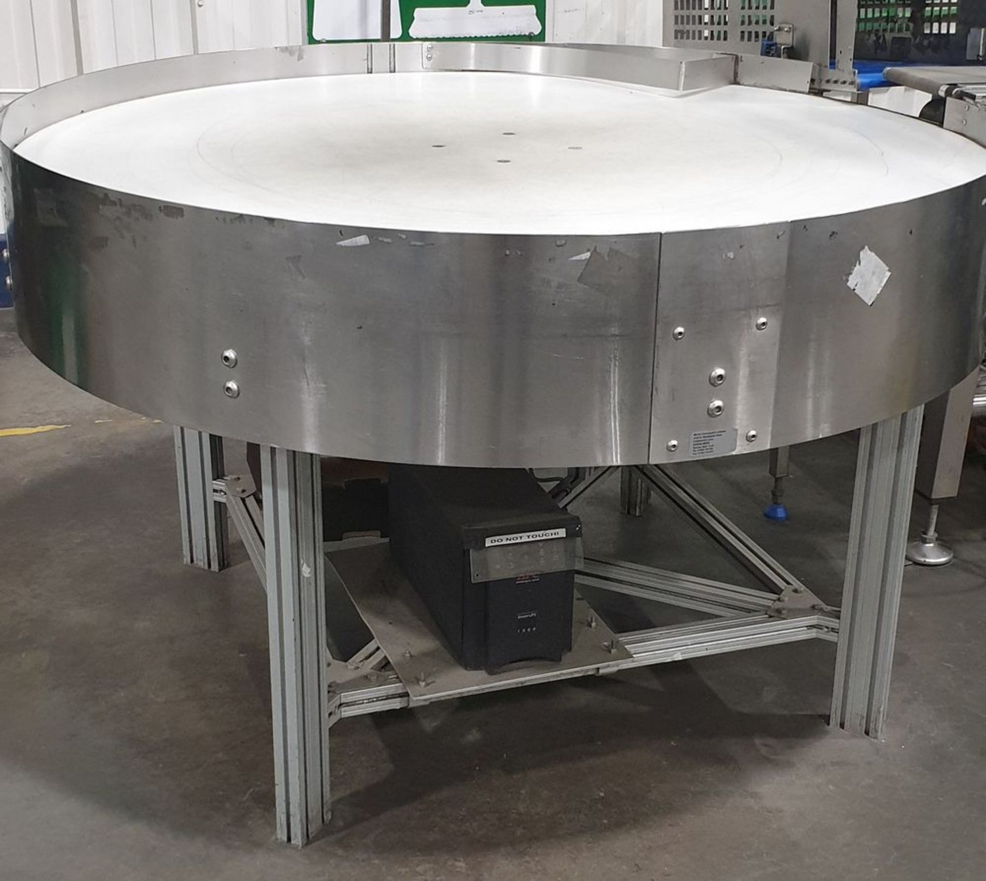 1: Unknown Make Stainless Steel Rotary Accumulation Table Conveyor - Image 2 of 2