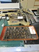 1 Multigraver Electronic Engraving Machine. Serial No. 15902 with Letter & Number Templates