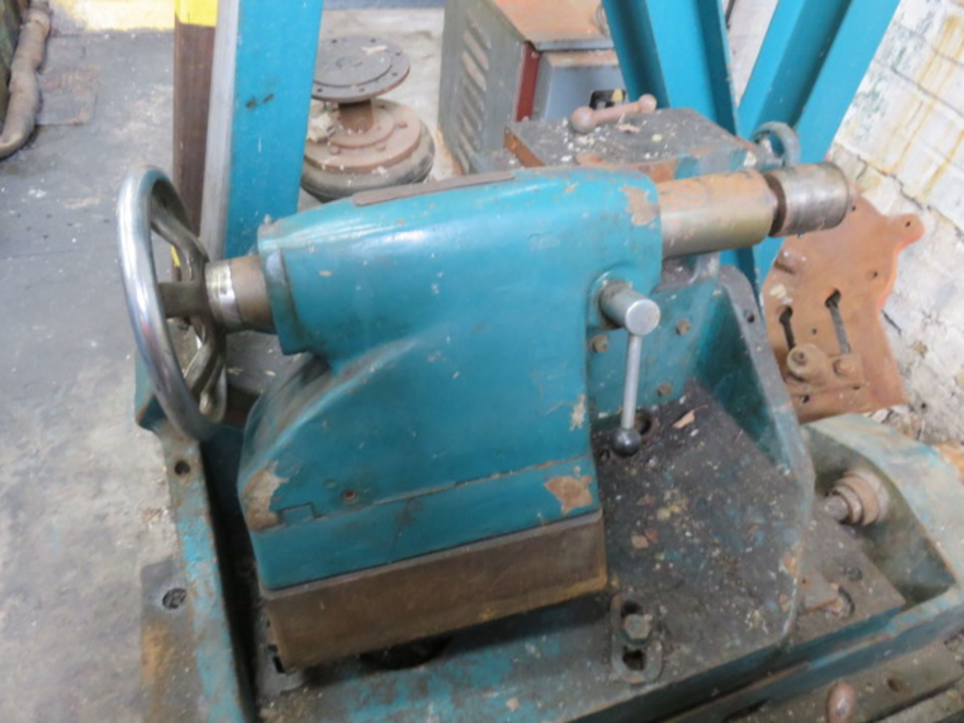 1 Mitchell of Keighley Centre Lathe with Approx 4m Bed, Fixed Steady and Chuck As Lotted - Image 4 of 4