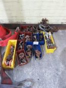 Qty Various Lifting Eye Bolts & Shackles As Lotted