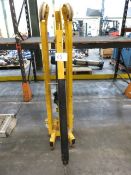 1 Unbranded Hydraulic Engine Hoist. Serial No. G5503l with 1,000kg Capacity