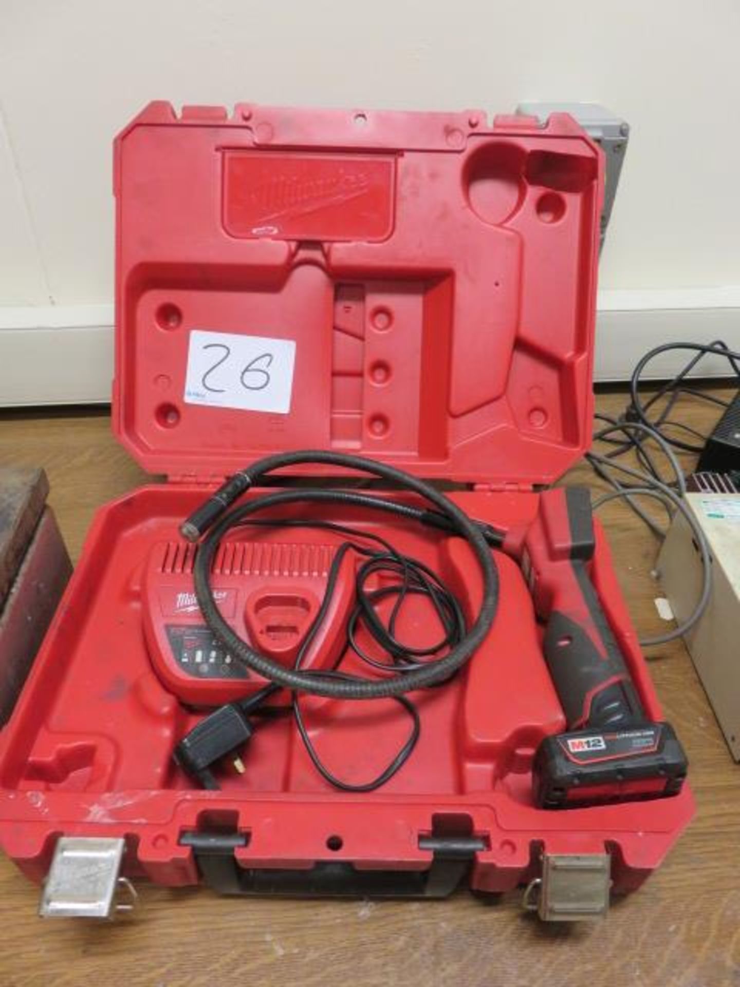 1 Milwaukee C12IC Digital Inspection Camera. Serial No. 13775