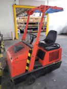 Hako Jonas 1000 Ride On Battery Powered Sweeper Serial No. 6575508812 with Charger