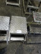 1 Aluminium Two Tread Platform Steps