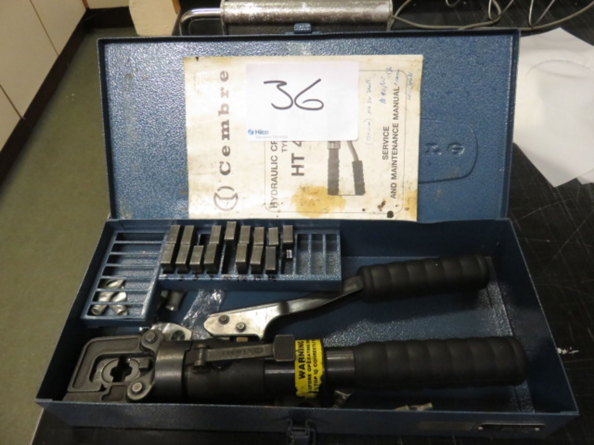 1 Cembre HT45-E Hydraulic Crimping Tool