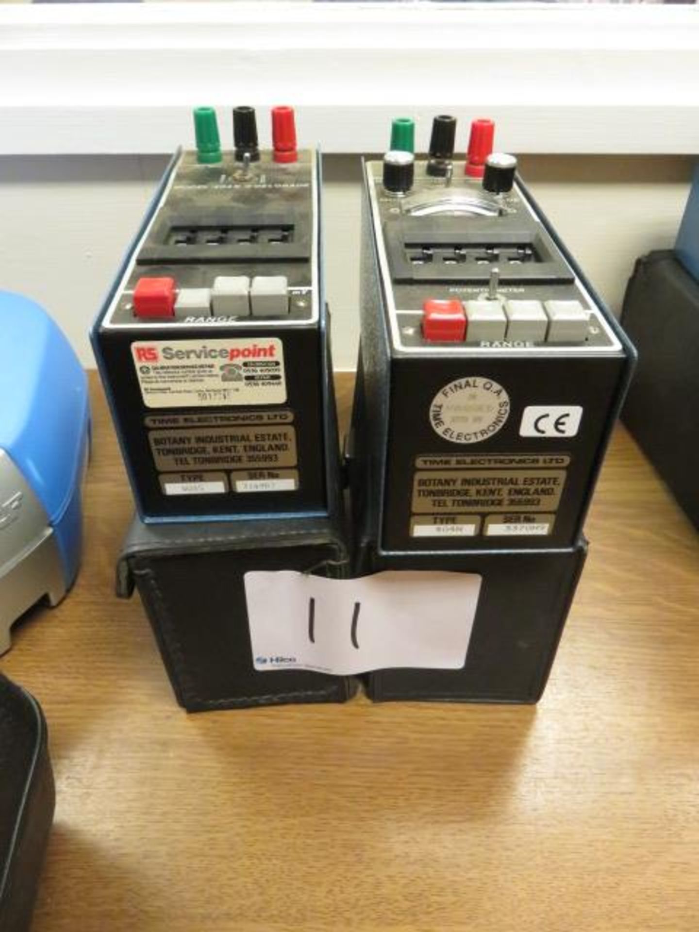 2 Time Electronics Potentiometers Type 4045 & 404N As Lotted