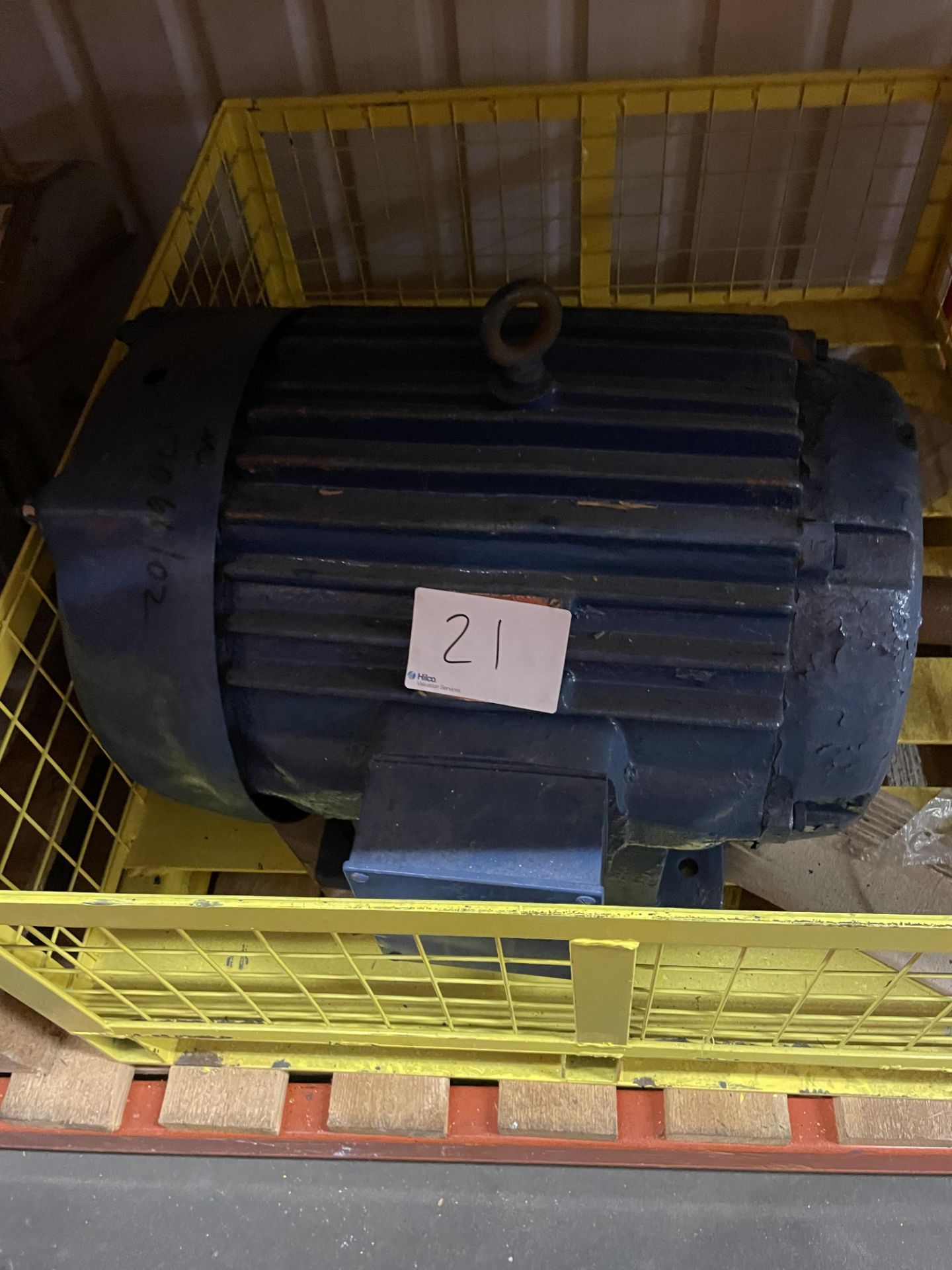 1 Motor 40Hp 1470 RPM Frame Size D326M 415V 3Ph. 50C Foot Mounted. (150Kgs) Part No 1706102 Locatio