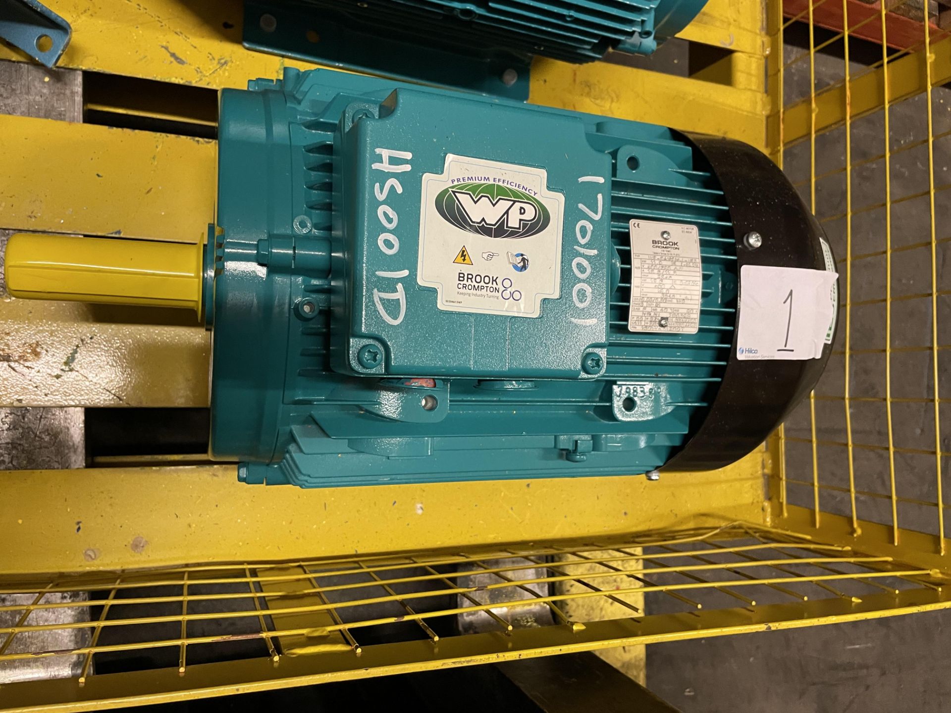 1 Motor GEC Alpak 11.0kW 2900RPM 2 Pole D160M Frame Foot Mounted 415V 3 Phase Insulated To IP55 B.C.