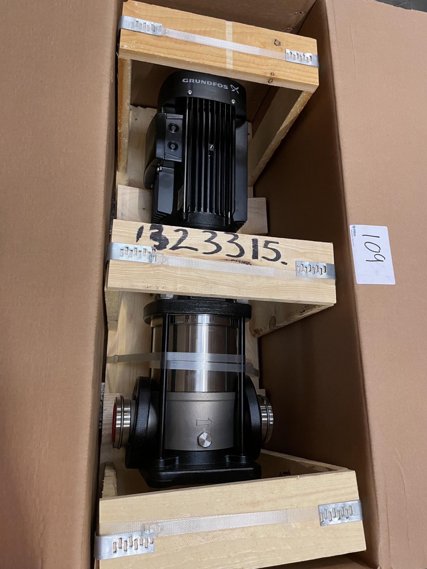 1 Pump/Motor Unit Grundfos Type CR16-30-A-V-A Model A701403/9023 Duty 36.7 CU/M/H 3kW 2900 RPM 415V