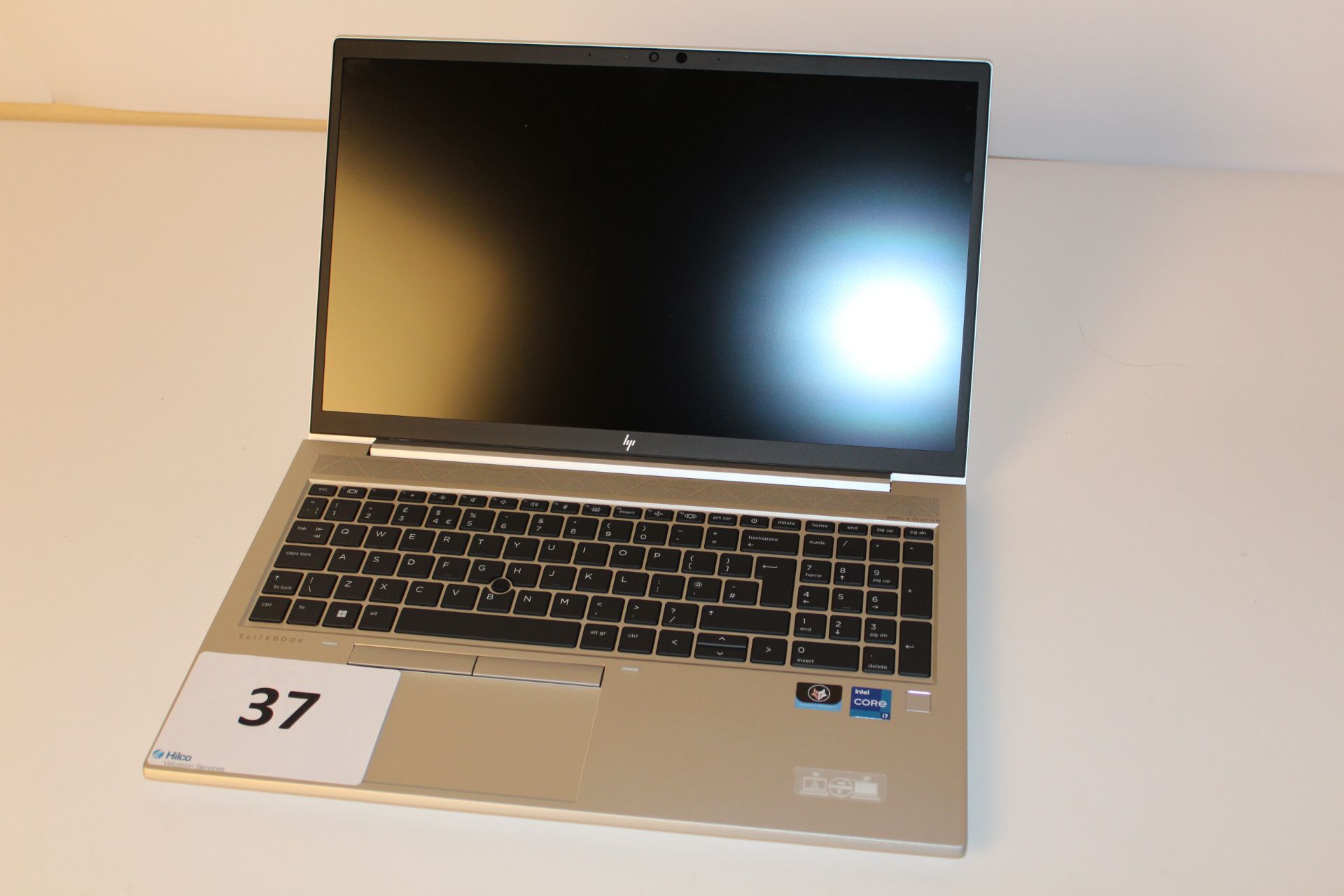 HP EliteBook 850 G8 Core i7 Laptop Computer, S/N 5CG22091WM. No charger