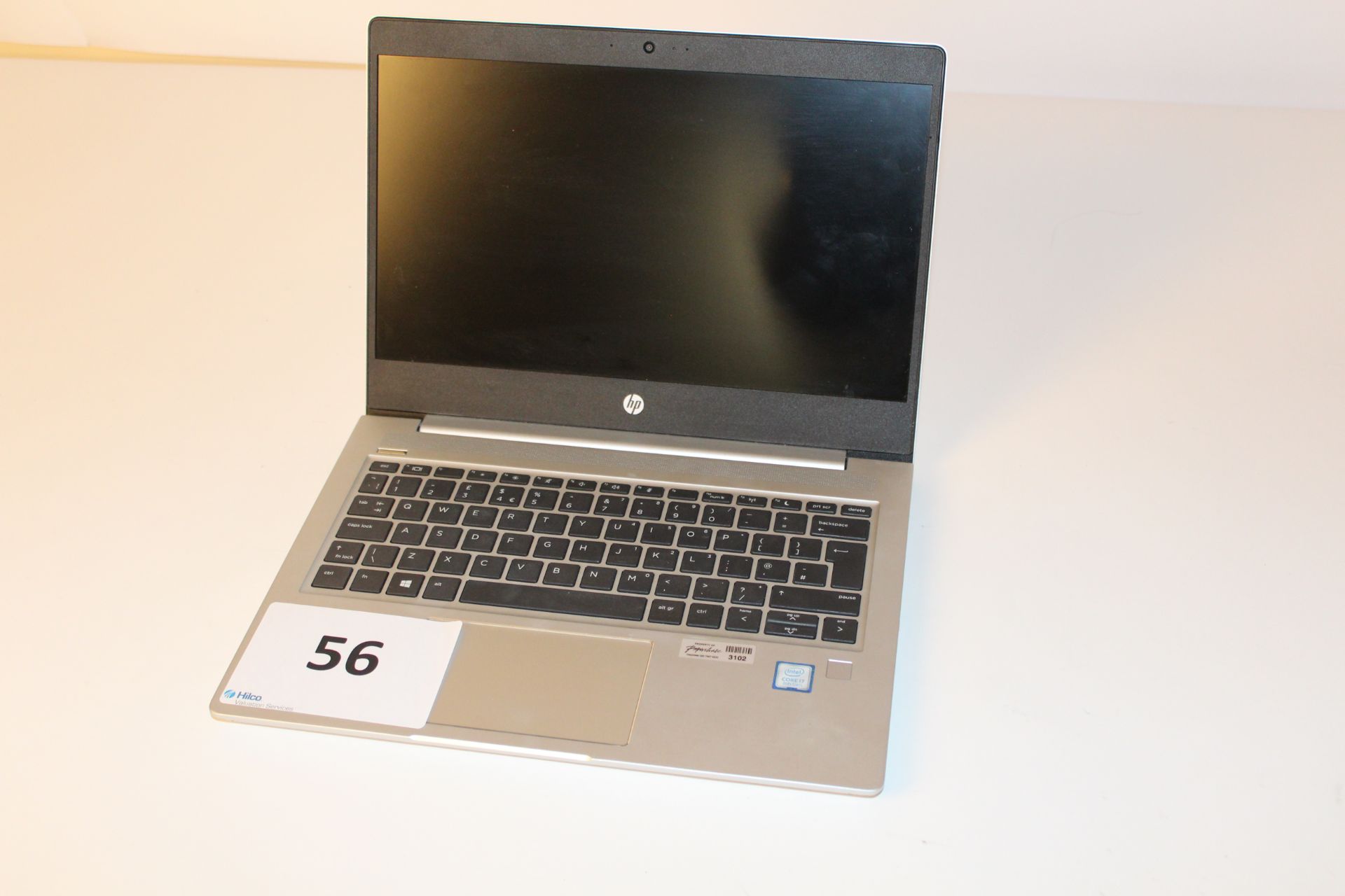 HP ProBook 430 G6 Core i7 Laptop Computer, S/N 5CD0117ROH. No charger