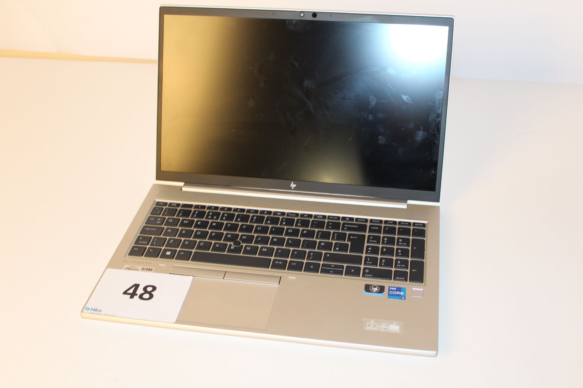 HP EliteBook 850 G8 Core i7 Laptop Computer, S/N 5CG220927C. No charger