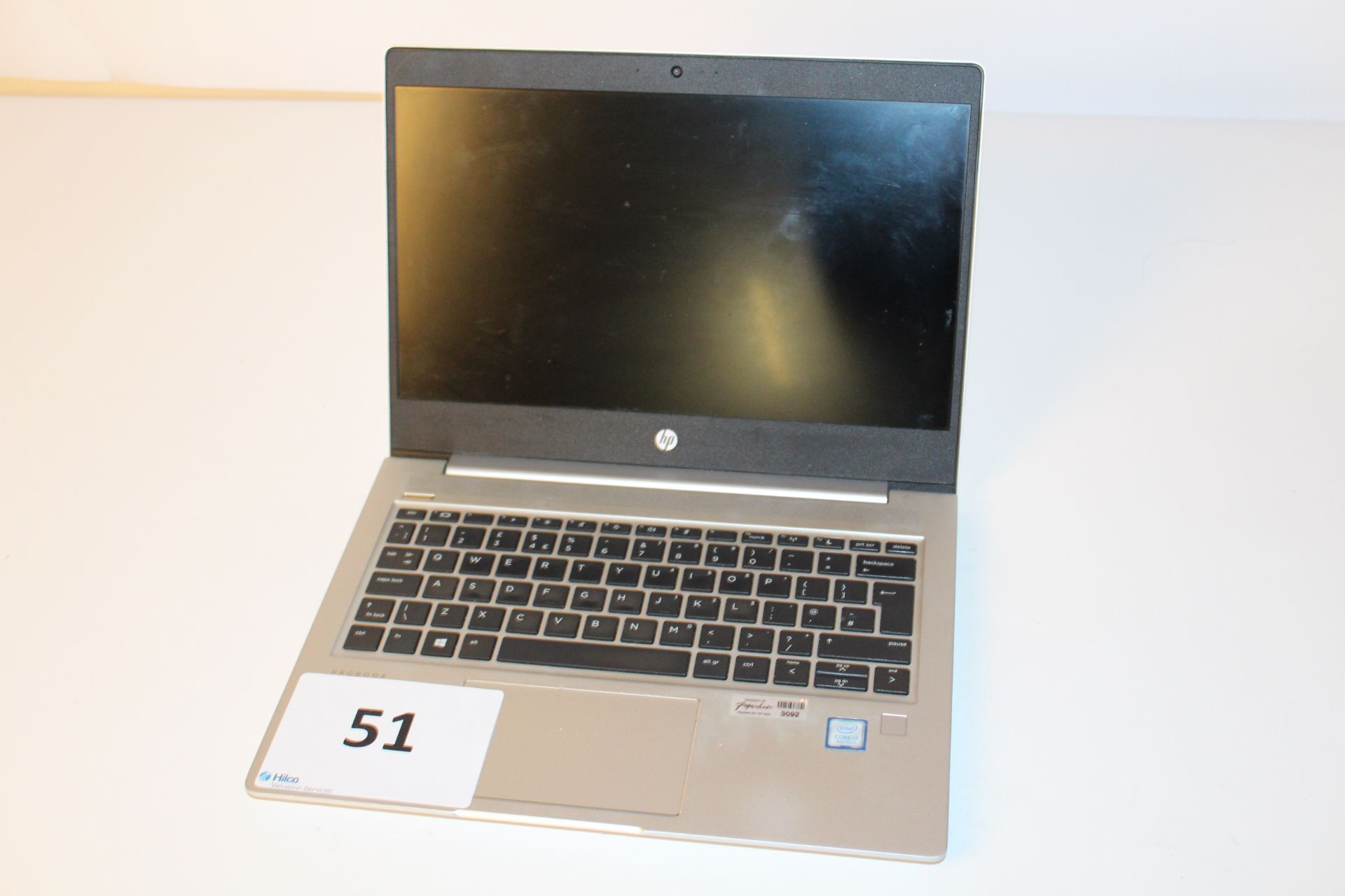 HP ProBook 430 G6 Core i7 Laptop Computer, S/N 5CD117R67. No charger