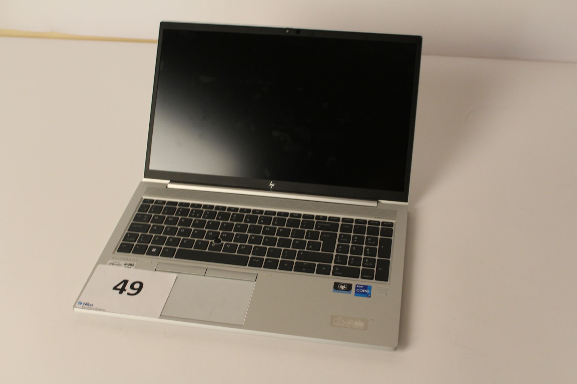 HP EliteBook 850 G8 Core i7 Laptop Computer, S/N 5CG22097B9. No charger