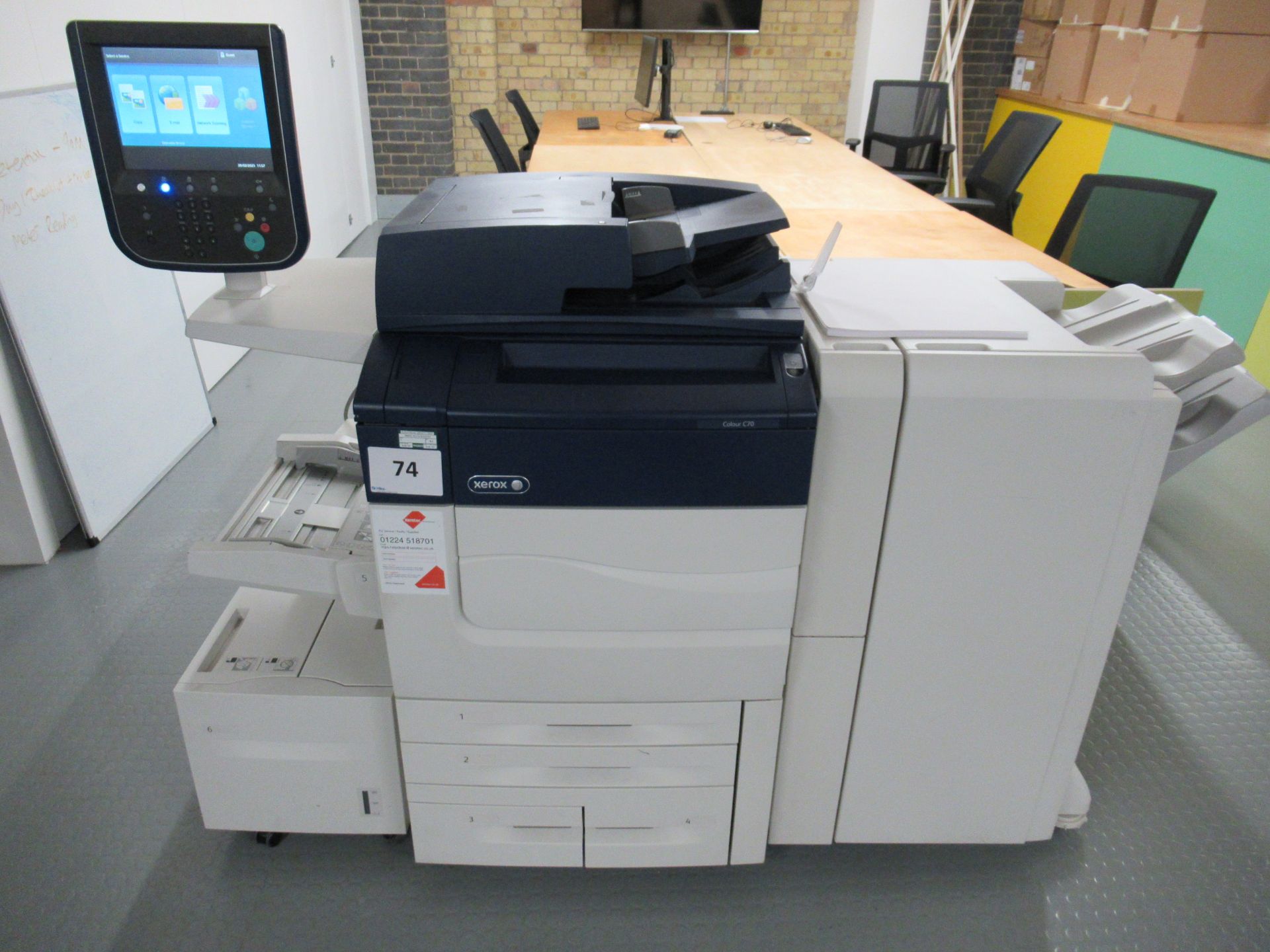 Xerox color C70 print centre J-B050