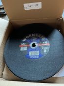 Qty of Worksafe A36QBF 355mm x 2.8m Metal Cutting Discs