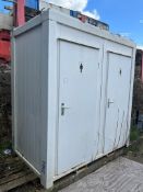 CTX Containex 8ft Male & Female Toilet Block.