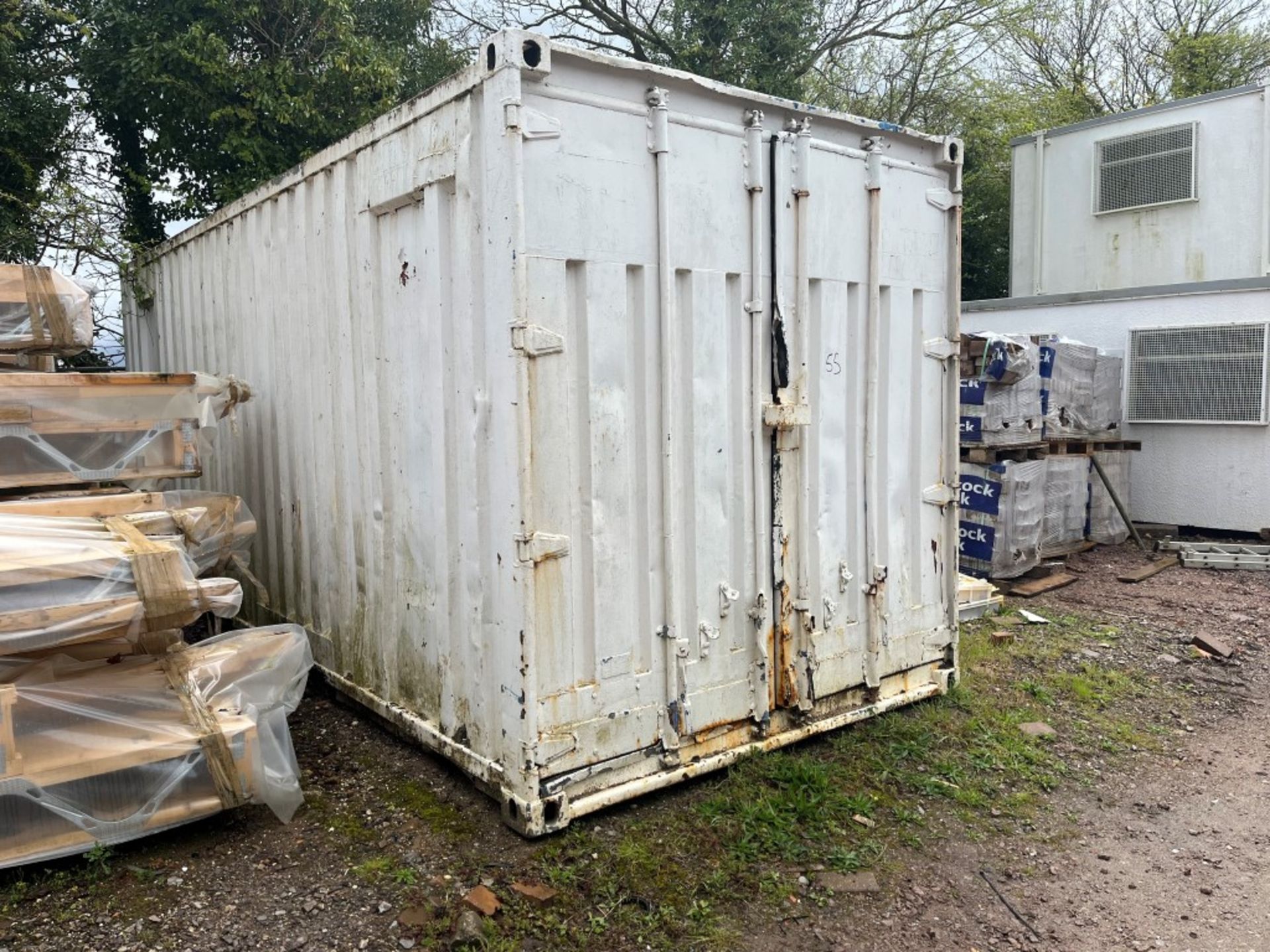 20ft Shipping White Container