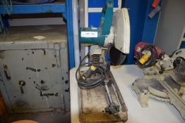 1, Makita Model 2414B Electric Cut Off Saw For Bench. Serial No. 175079E