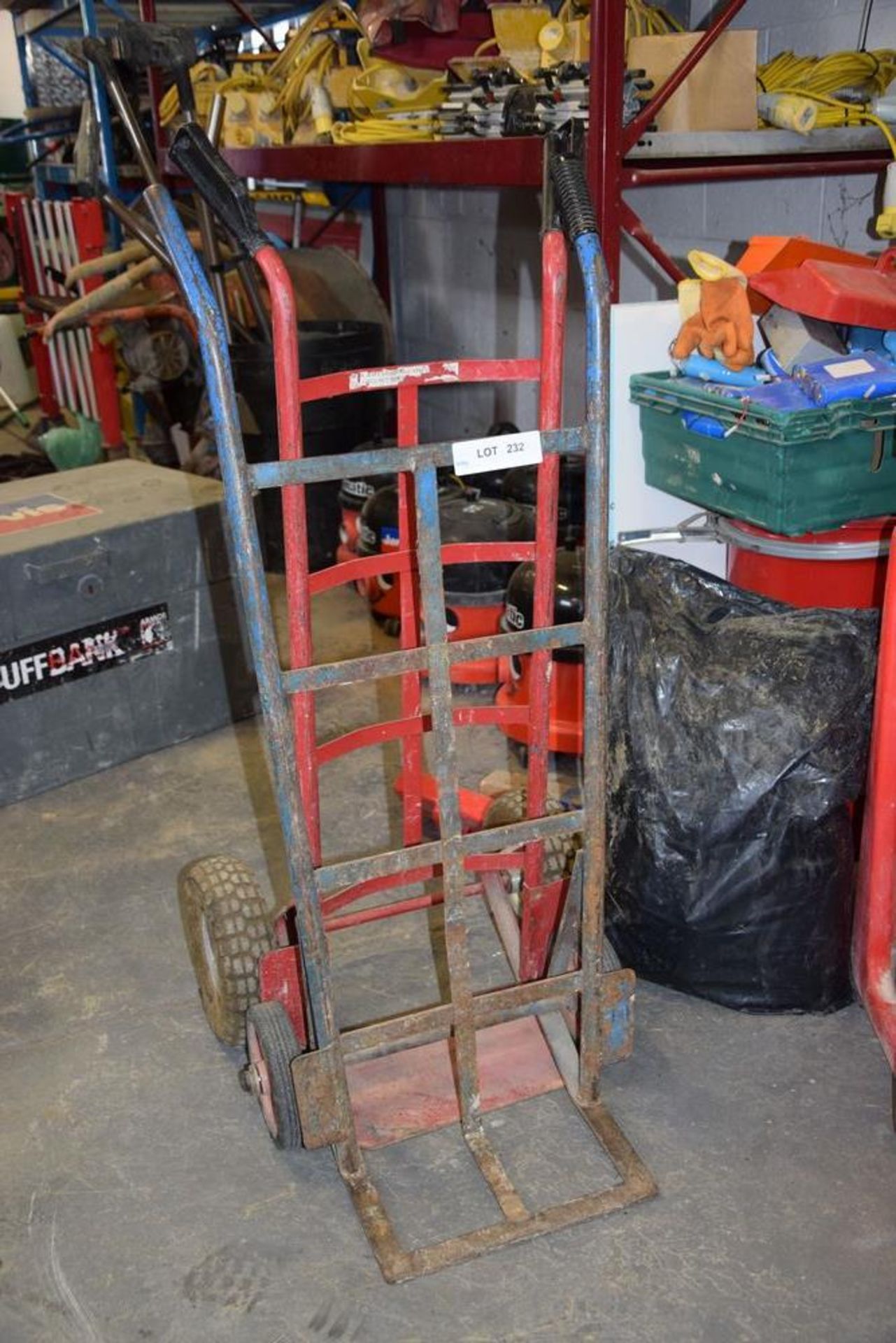 2, Tubular Steel Sack Trucks As Lotted