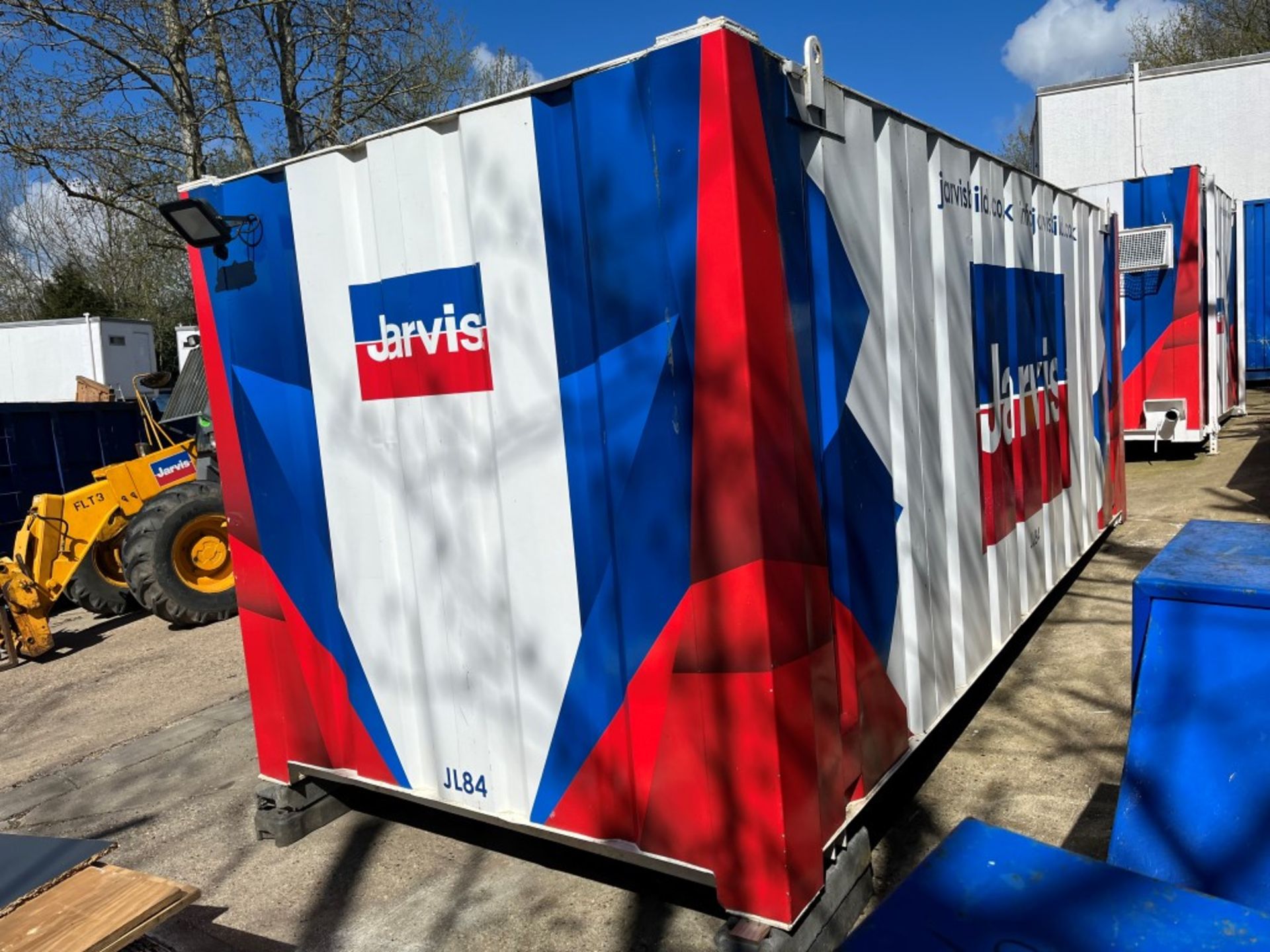 1, Approx 20ft x 8ft x 8ft Containerised Jack Legged Site Canteen with - Image 3 of 5