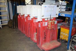 10, Two Position Fire Extinguisher Stations with Evacuator Synergi-TG Base Station Fire Alarm As Lo