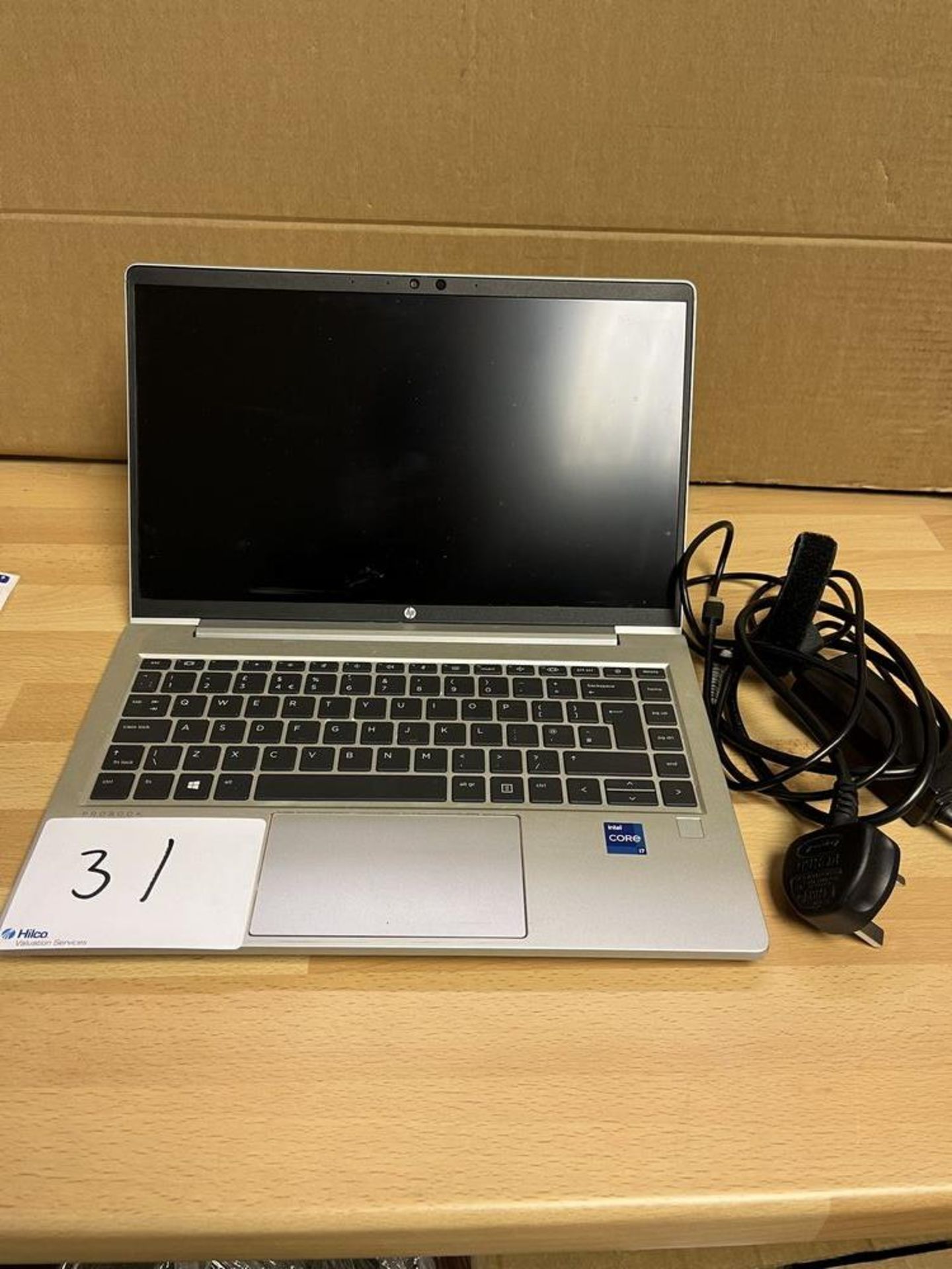 HP Probook 640 G8 Core i7 With charger Serial Number 5CD127F9MK