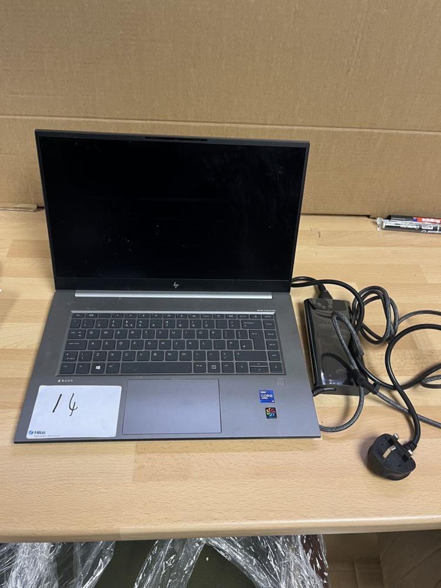 HP Zbook Studio 15.6in G8 Core i9 With charger Serial Number CND1492ZPS