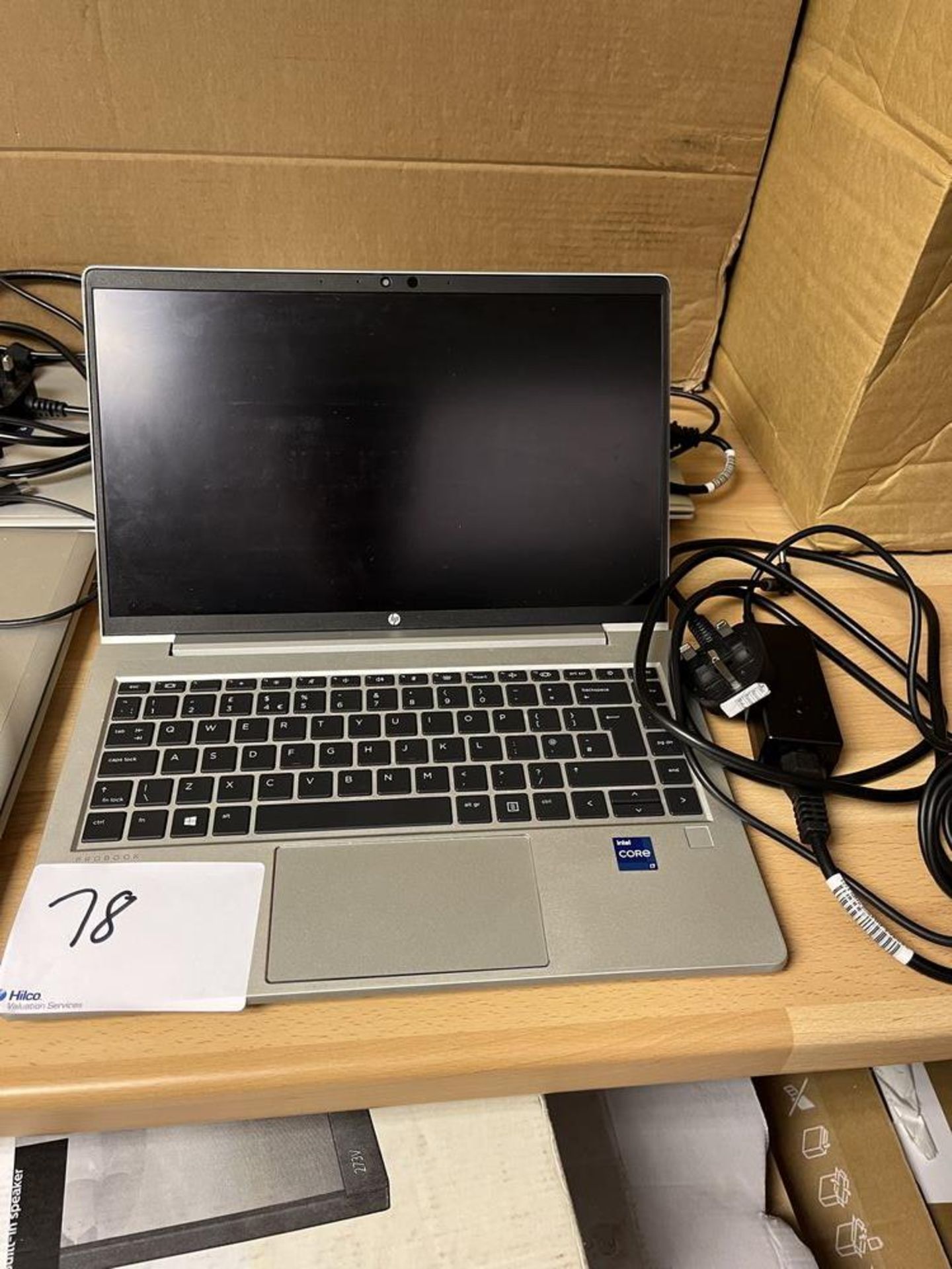 HP ProBook 640 G8 Core i7 Notebook PC With charger Serial Number 5CD127F9M3