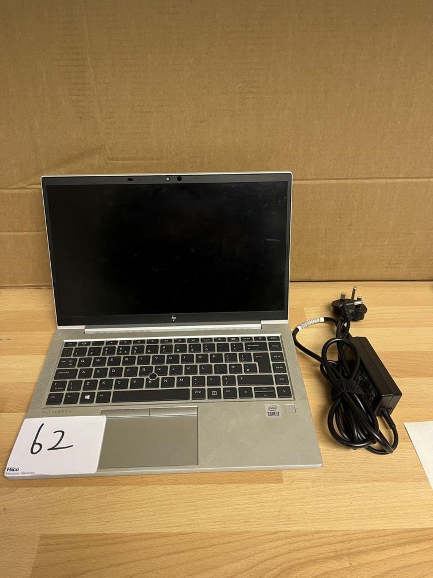 HP Elitebook 840 G7 Core i7 With charger Serial Number 5CG1216G5J