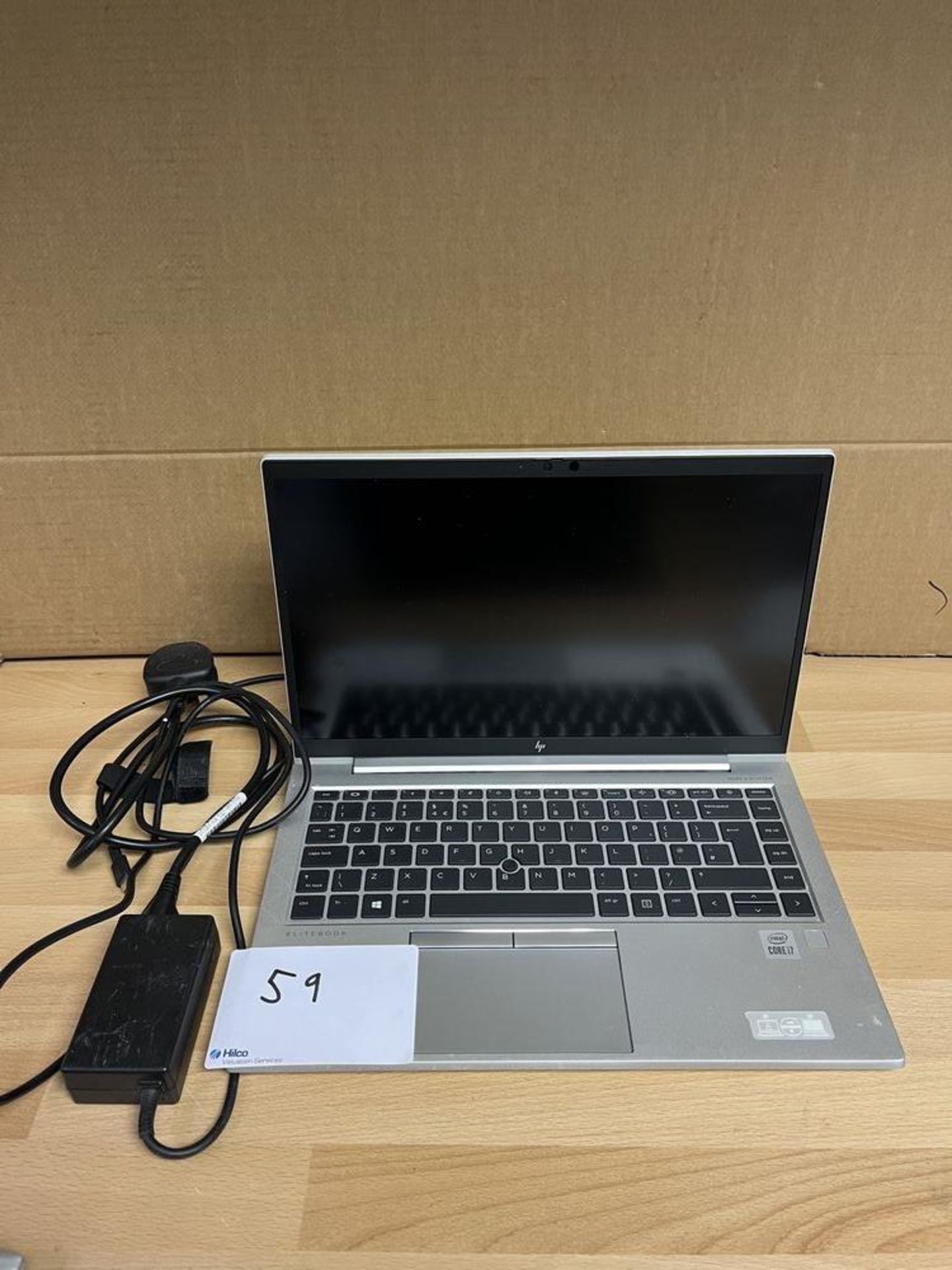 HP Elitebook 840 G7 Core i7 With charger Serial Number 5CG1472TJH