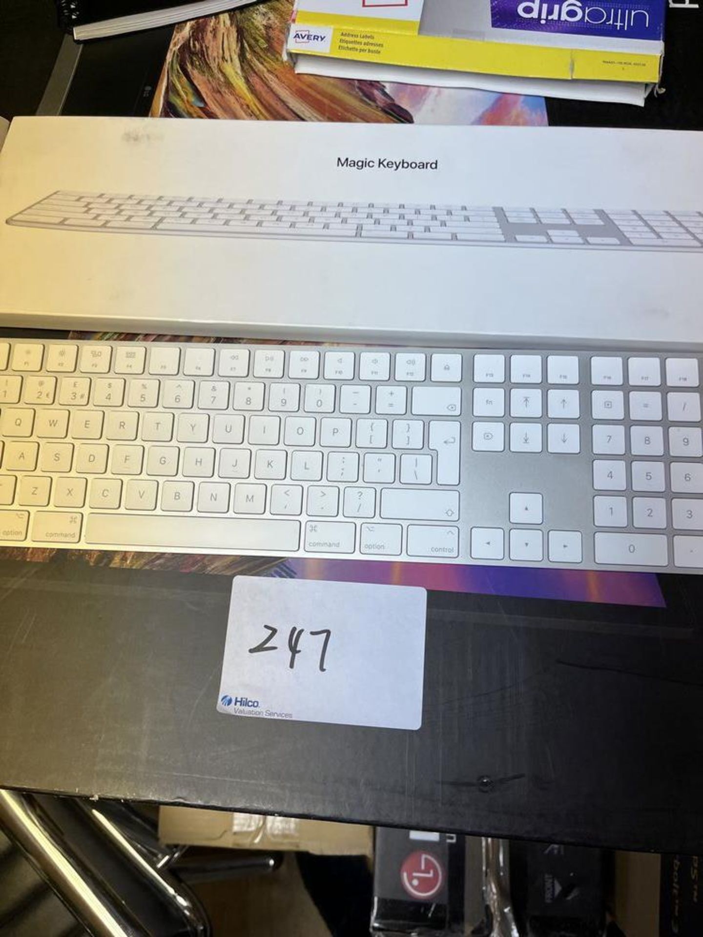 Apple Magic Keyboard with Numeric Keypad With box. Serial No.F0T1101200MSJKP2AV