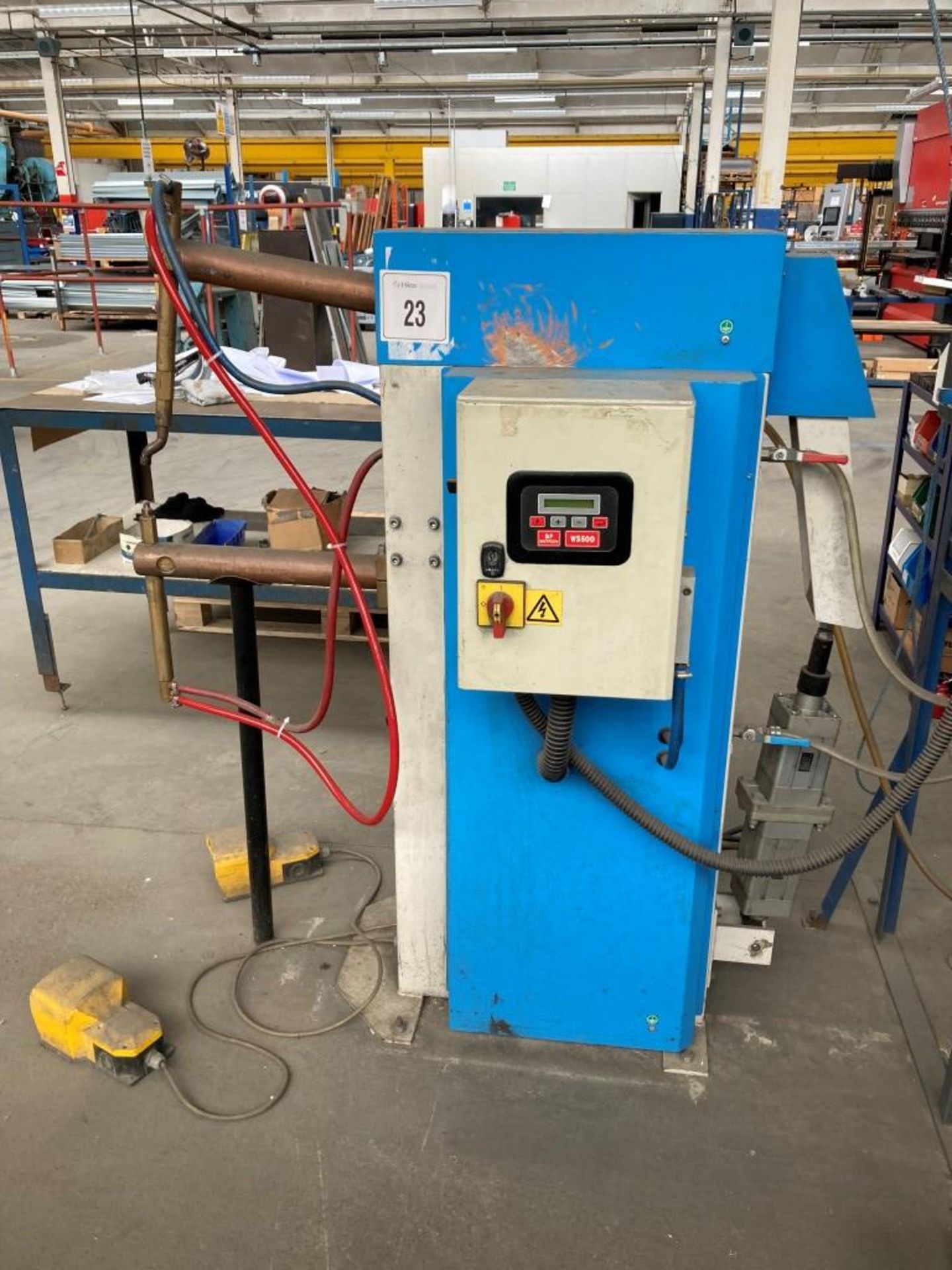 Meritus RAS30A2 500/2580 Spot Welder, Serial Number: 27996R