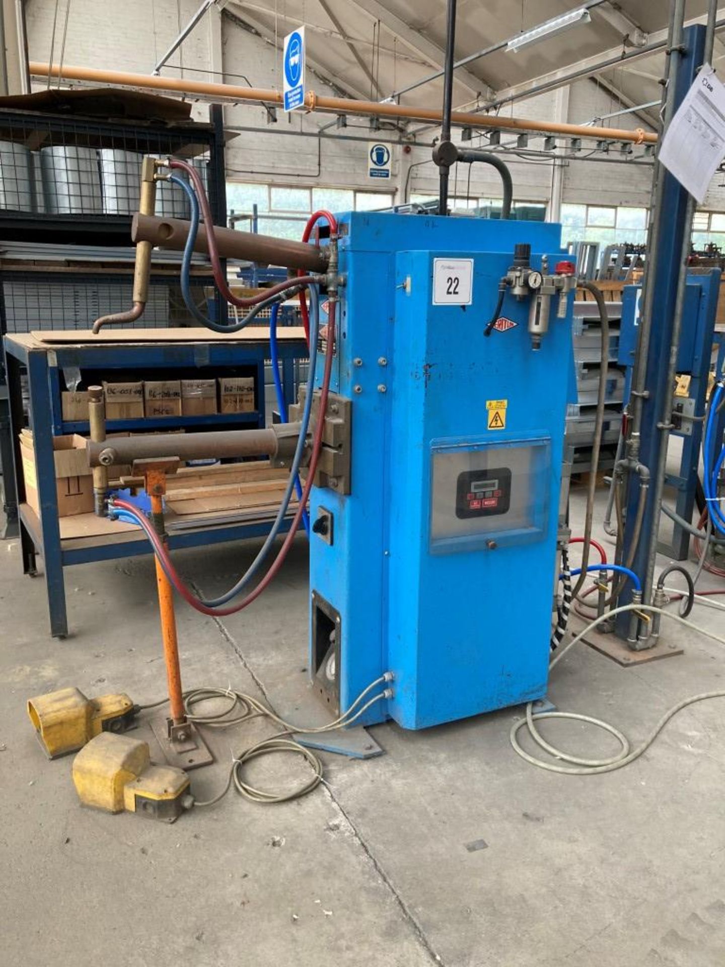 Meritus RA30 Type A2 Spot Welder, Serial Number: 23055R