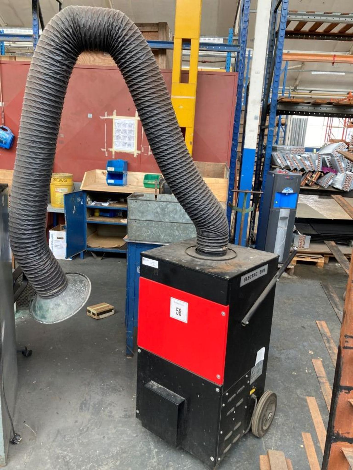 Kelland EM1 Single Head Mobile Exhaust Extraction Unit, Serial Number: 207292