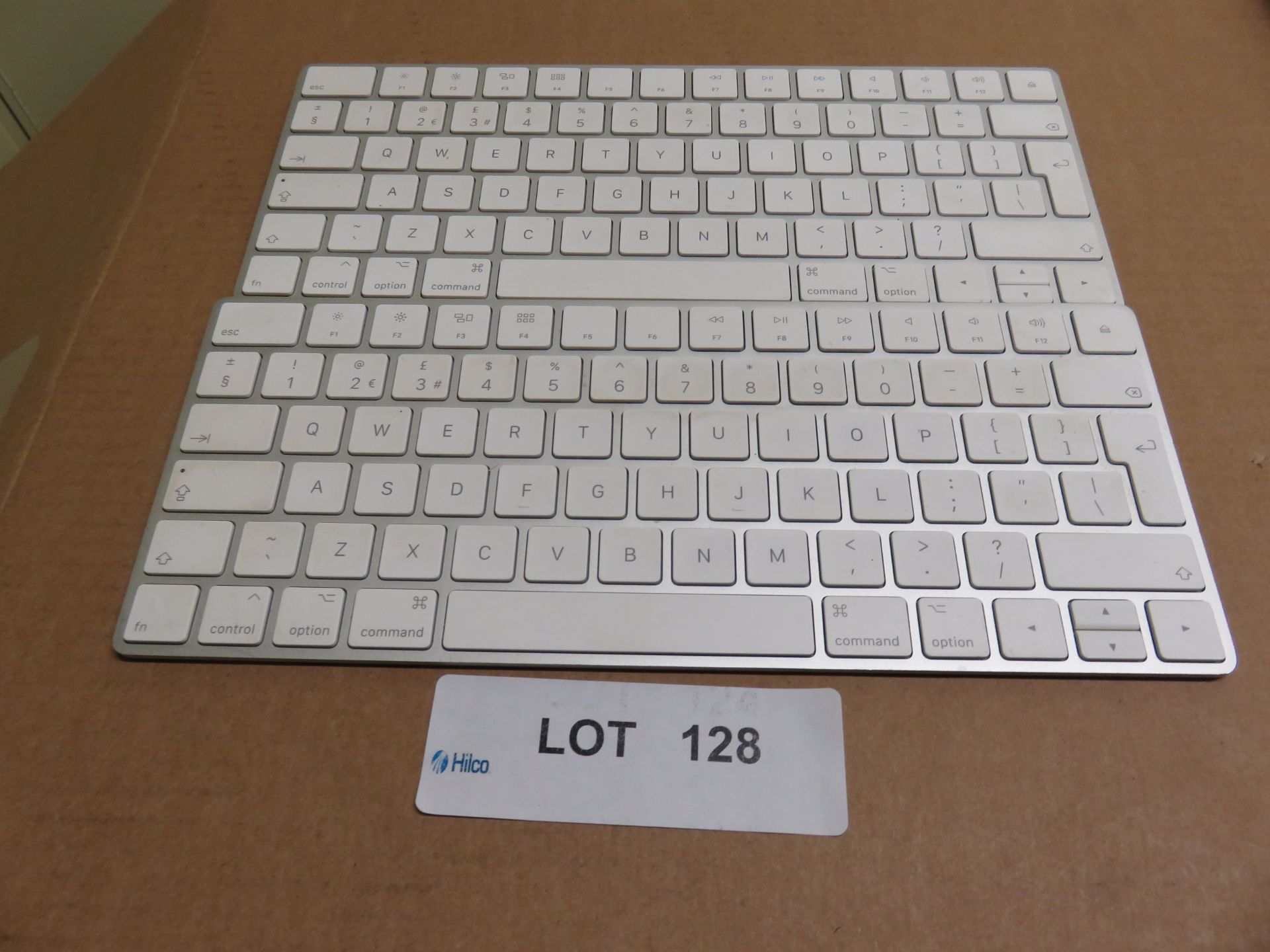 (2) Apple Keyboards As Lotted