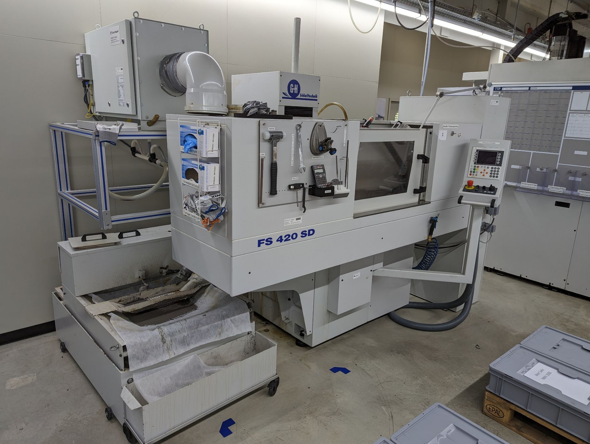 Geibel and Hotz FS 420 SD, Precision surface and profile grinding machine - Image 2 of 10