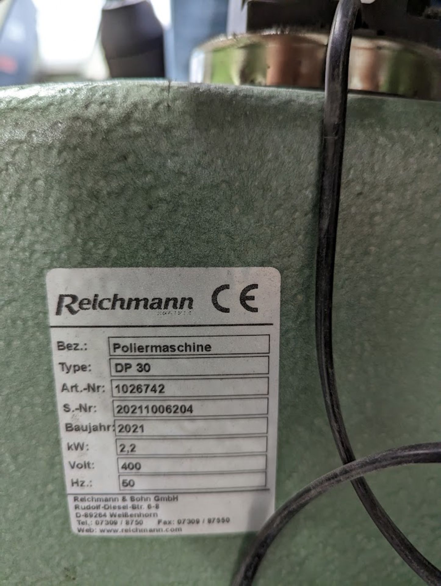 Reichmann DP 30 Double Sided Polishing Machine - Image 4 of 4